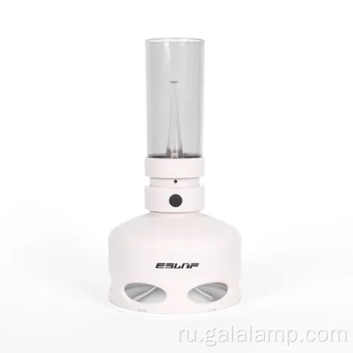 Современная USB -аккумуляторная лампа керосина.